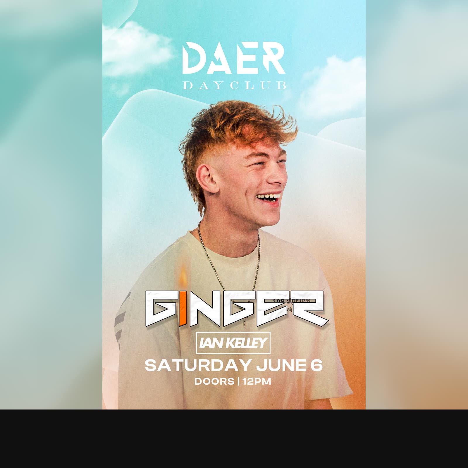 Ginger at DAER Dayclub - Saturday June 6, 2026