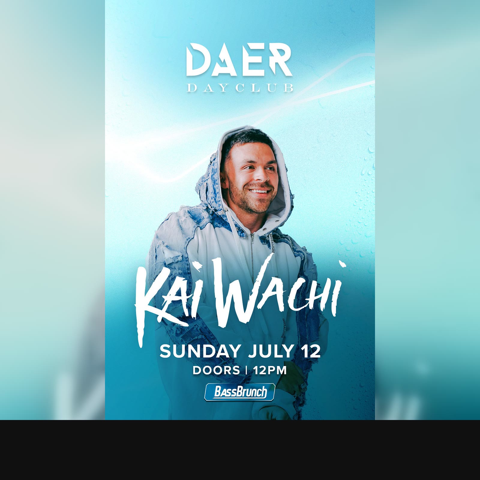 Kai Wachi at DAER Dayclub - Sunday July 12, 2026