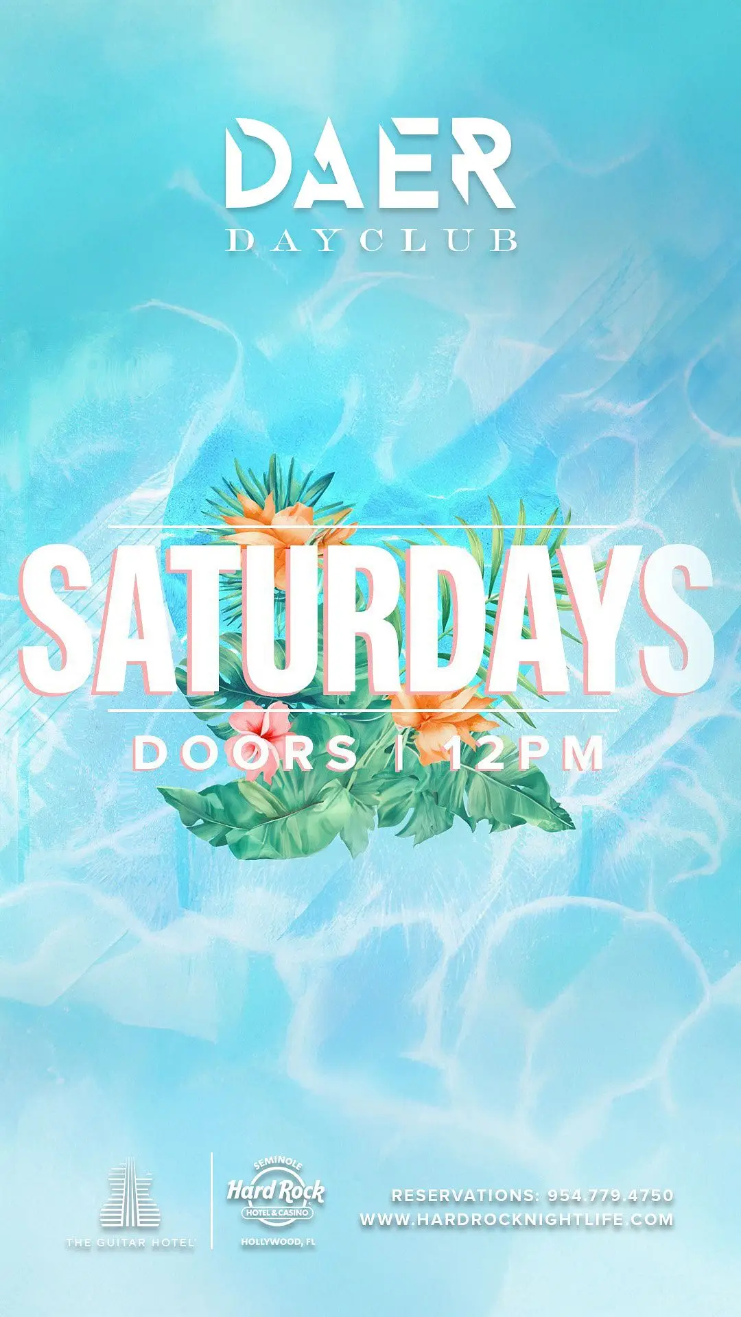 DAER Dayclub Pool Party - Saturday August 1, 2026