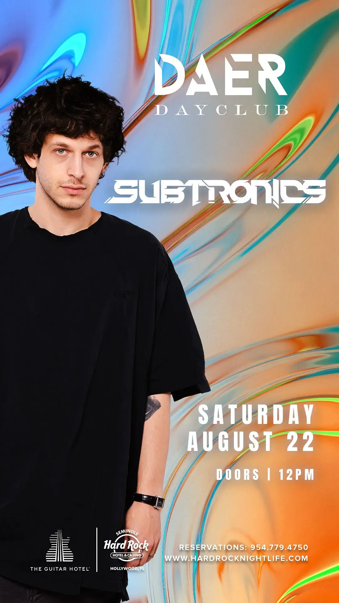 Subtronics at DAER Dayclub - Saturday August 22, 2026