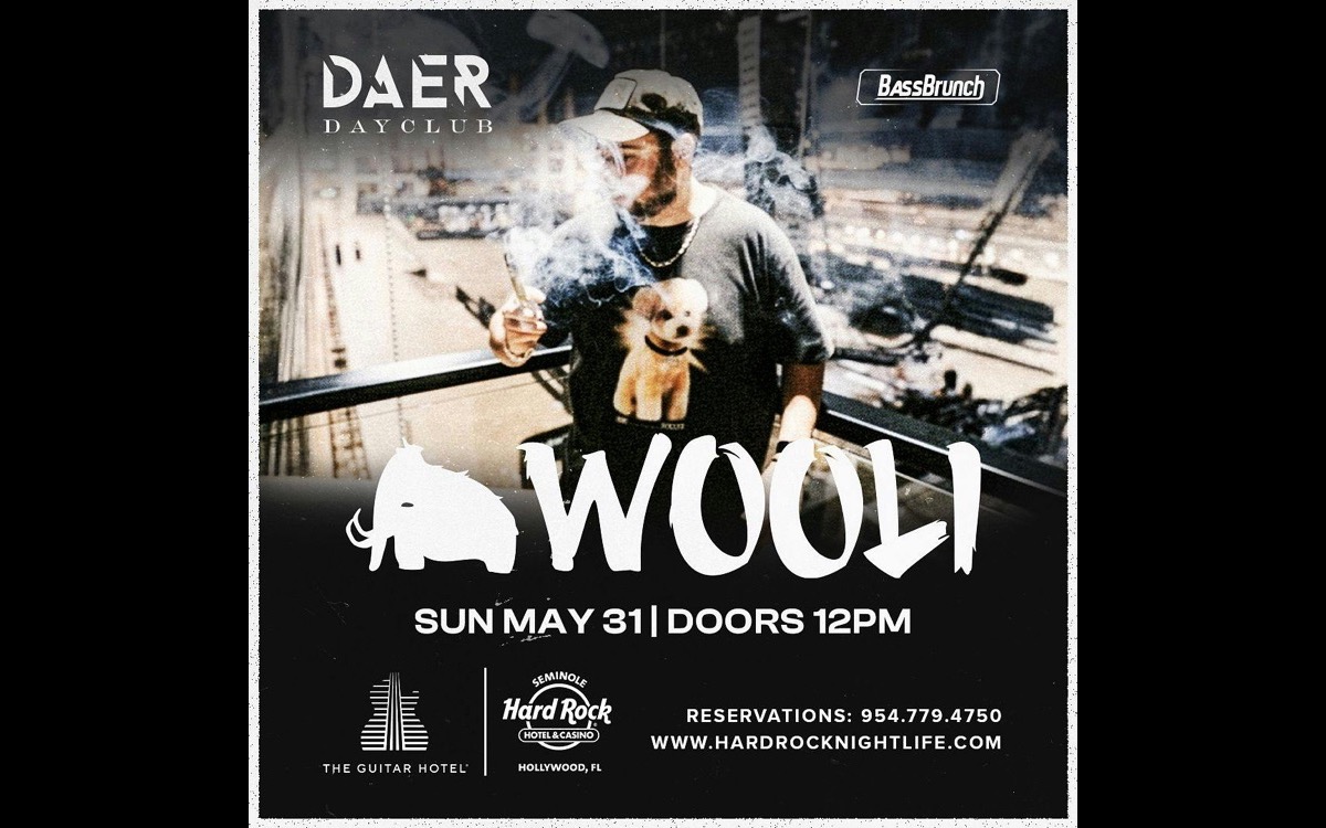 Wooli at DAER Dayclub - Sunday May 31, 2026