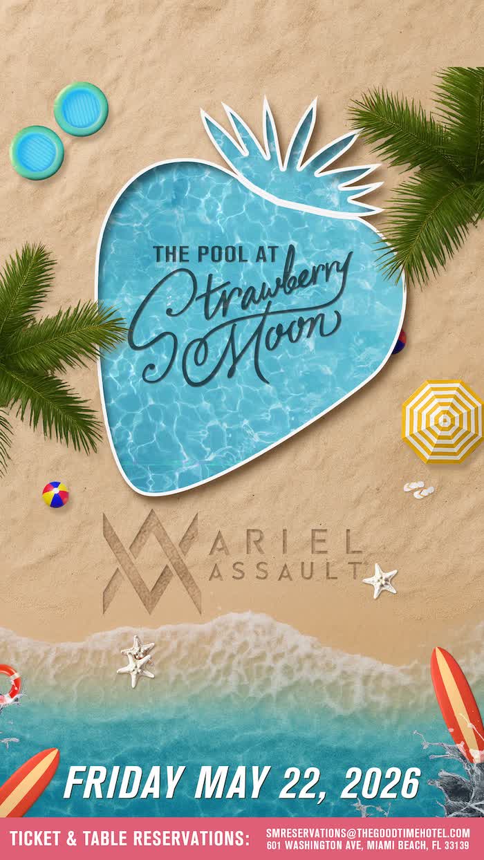 ARIEL ASSAULT at Strawberry Moon - Friday May 22, 2026