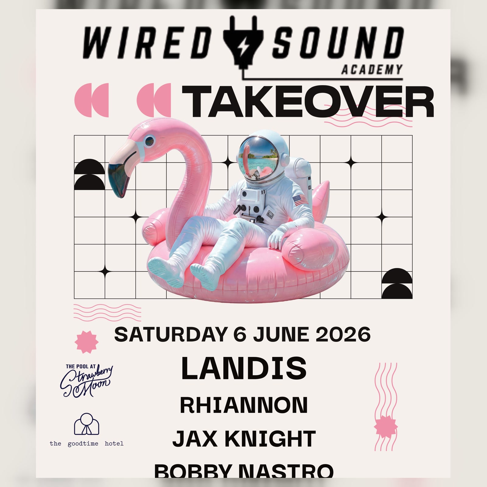 Wired Sound Academy Takeover at Strawberry Moon - Saturday June 6, 2026
