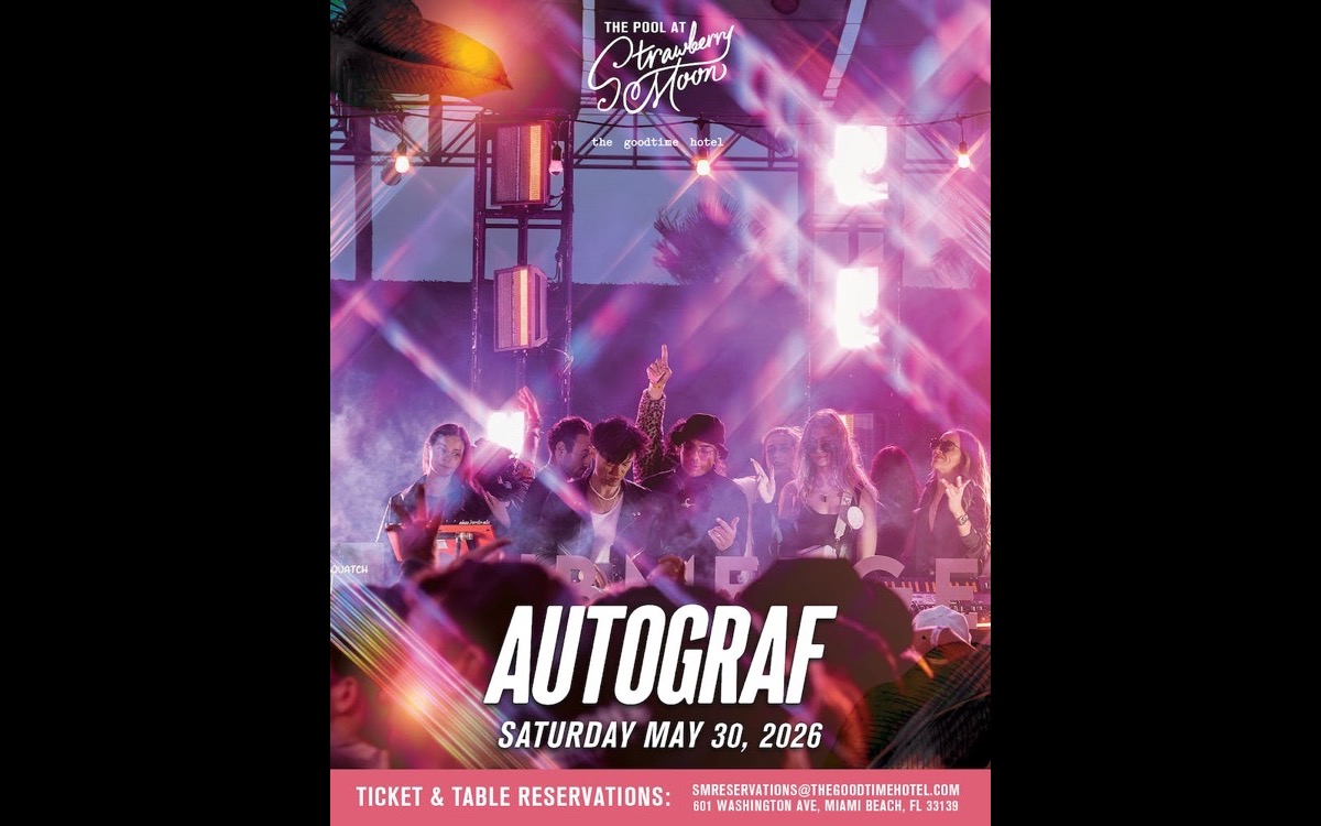 Autograf at Strawberry Moon - Saturday May 30, 2026